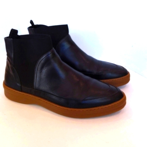 Jack Erwin Thea black ankle boots gum sole - Picture 2 of 11